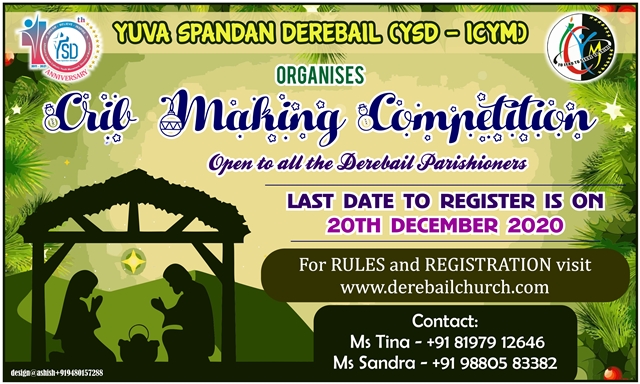 YSD/ICYM - Derebail Unit and Youth CLC - Derebail organises various Christmas Competitions